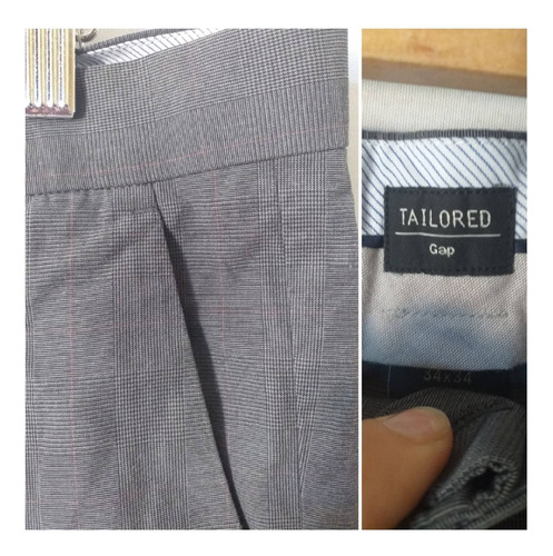 Pantalón De Hombre Vestir Gap 34x34 Straight Fit, Cataleya (Usado)