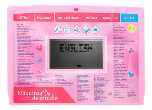 Computadora Didactica Infantil De Juguete Laptop For Niños