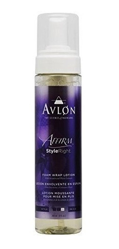 Espuma Para Cabello - Avlon Affirm Styleright Foam Wrap 8-ou