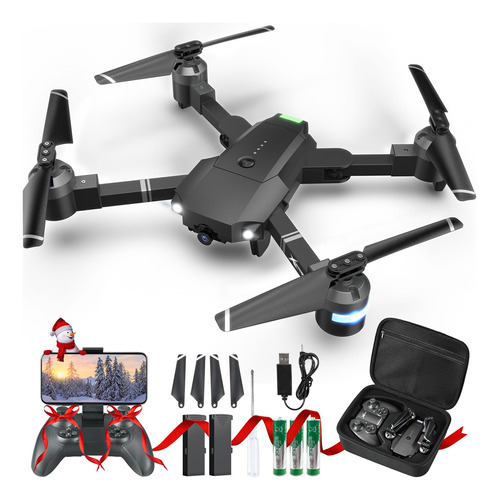 Dron Con Camara Para Adultos, Attop 1080p Live Video 120° Gr