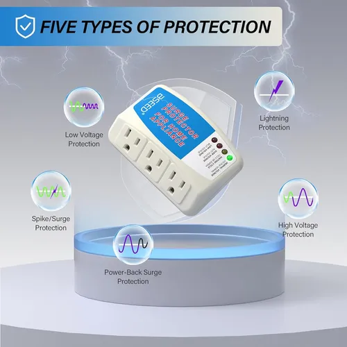 Protector De Voltaje Protector De Sobretensiones Con Enchufe
