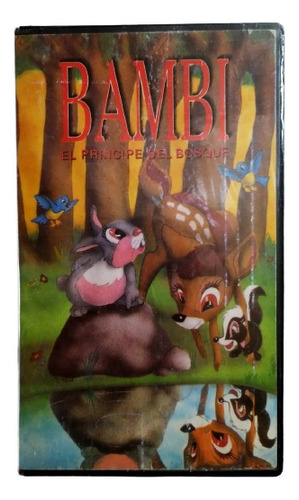 Bambi El Príncipe Del Bosque Vhs Original 