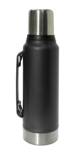 Imagen 3 de 10 de Termo Journey Acero Inoxidable Doble Capa 1 L - Negro