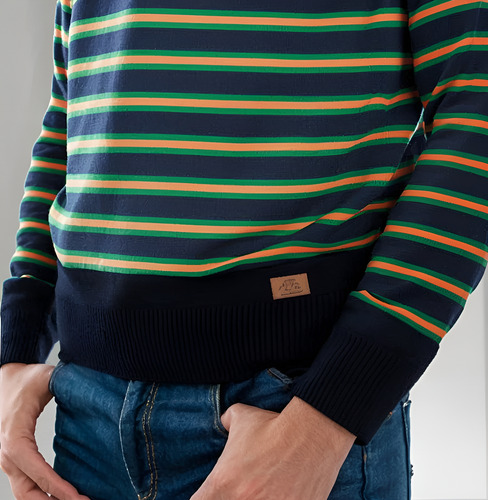 Sweaters Lotus Proteus Raya Fina Hombre Hilo