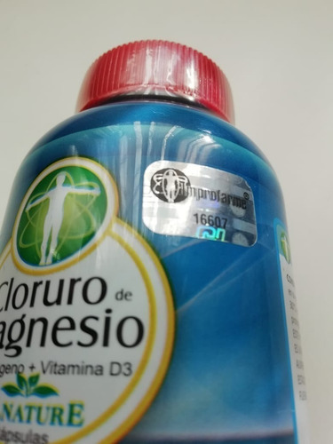 Cloruro Magnesio Con Colageno + Vitamina D3 - 90 Cap