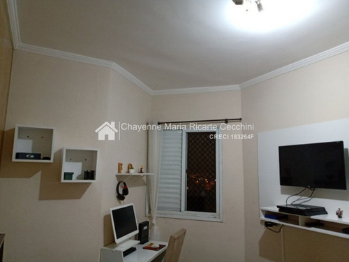 Imagem 12 de 20 de Ótimo Apartamento Com 70 M² No Condomínio Flores Do Lago Em Jundiaí - Sp - Permuta - Ap00365 - 68976967