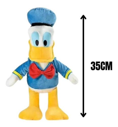 Pelúcia Disney Pato Donald 35cm F0098-6 - Fun