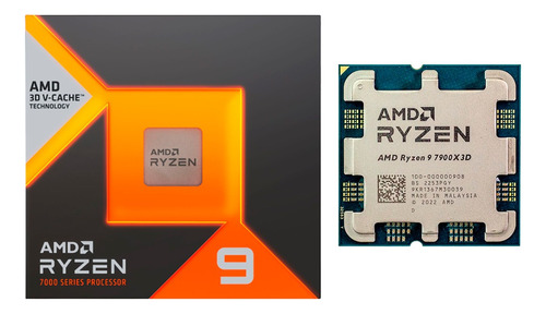 Amd Ryzen 9 7900x3d Am5 Con Gráfica Integrada