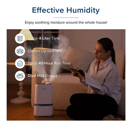 Levoit Humidificador Ultrasonico De Neblina Fria 4l 40horas