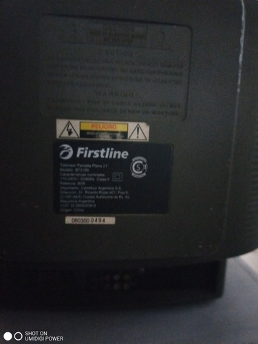 Televisor Firstline 21 Pulgadas (funciona Perfecto)