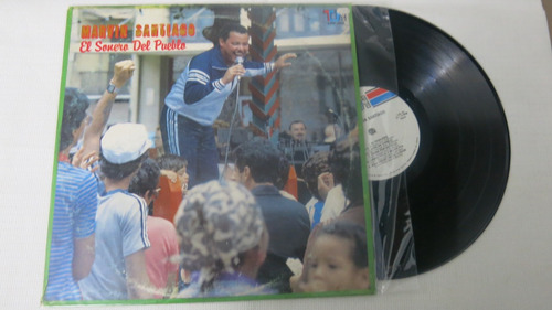 Vinyl Vinilo Lp Acetato Salsa Marvin Santiago El Sonero Pueb