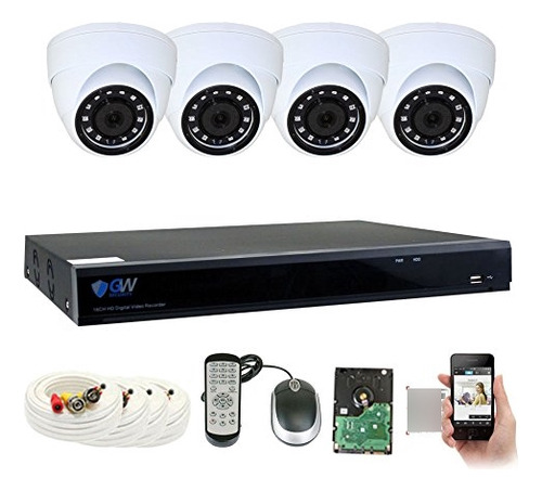 Security Dvr Camara Seguridad 5 Mp Hdtvi Video Audio Cctv