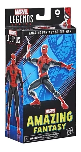 BONECO HOMEM ARANHA AMAZING FANTASY SPIDER MAN MARVEL LEGENDS HASBRO