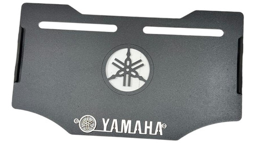 Portaplaca Yamaha 3d - Dos Piezas