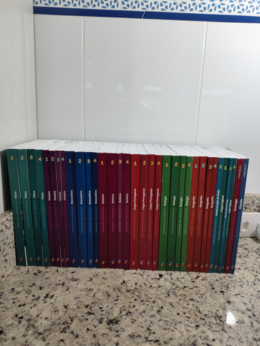 Livros Apostilas Poliedro Pré-vestibular Completa 34 Apostilas Em Muito Bom Estado De Conservação J03 (Usado)