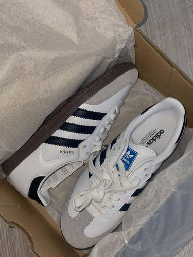 Tenis Adidas Samba Og Blanco Envio Gratis 22mx (Usado)