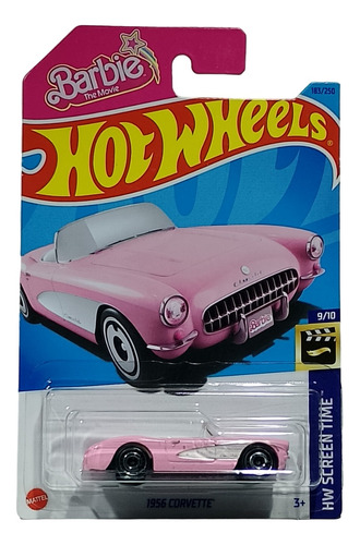 Hot Wheels Barbie 1956 Corvette  Fe-841  #183 Ed-2023 