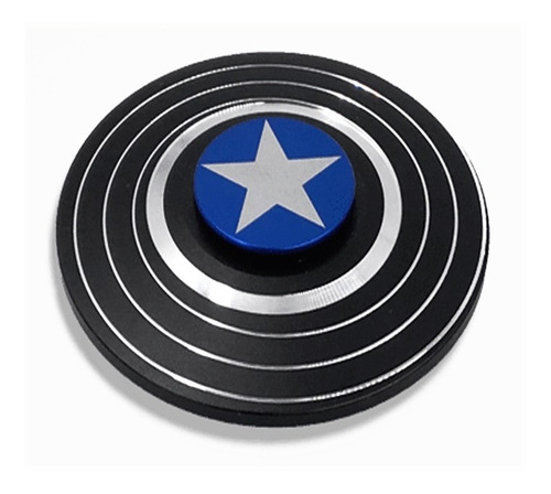 Fidget Spinner Capitán América Metal Verídico