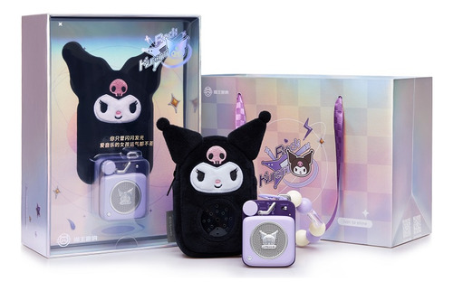 Altavoces Bluetooth Sanrio Kuromi, Reproductor De Discos Ató