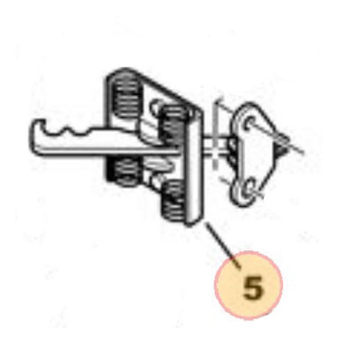 Limitador Tope Puerta Delant Peugeot Partner 1.6d