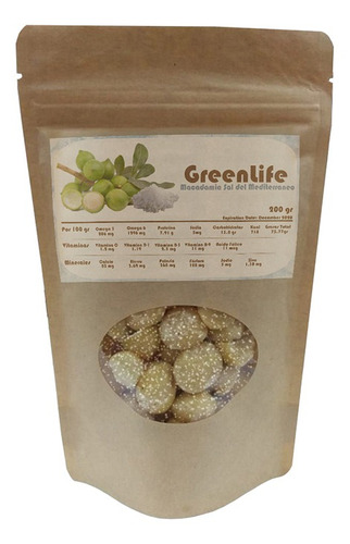 Nueces De Macadamia Con Sal Exotica, Mxmis-004, Macadamia S