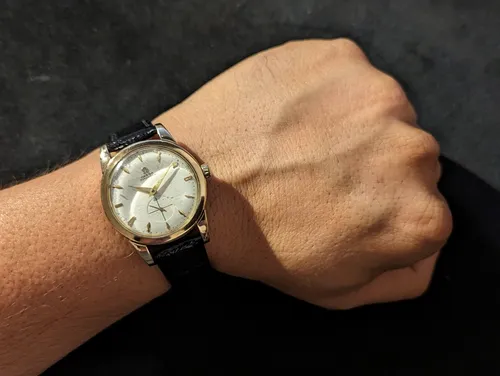 Reloj Omega 1948 Chapado En Oro M quina De Cuerda Mov. 342
