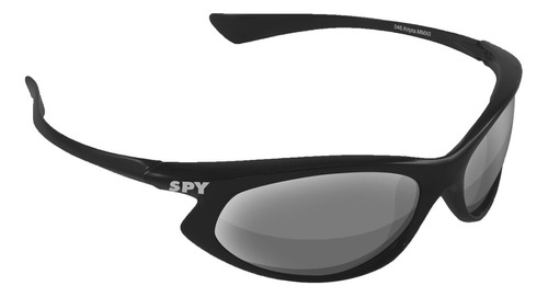 Óculos De Sol Spy 46 - Kripta Preto Cor da lente Cinza Espelhada