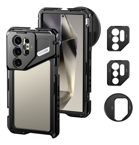 Adaptador De Filtro Neewer Jaula + Grip + P/ Samsung S24 Ult