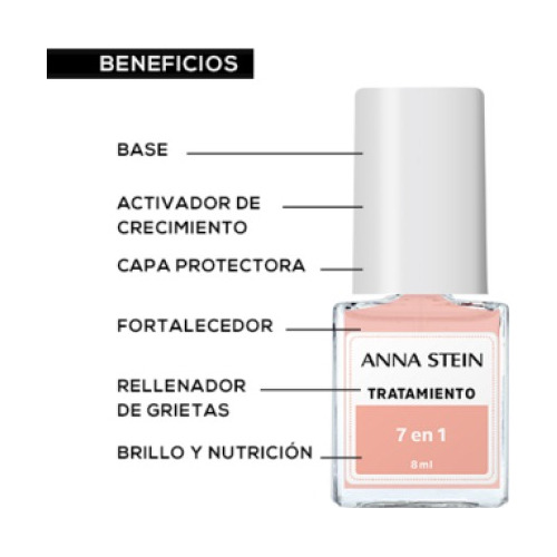Tratamiento Para Uñas Anna Stein 7 En 1