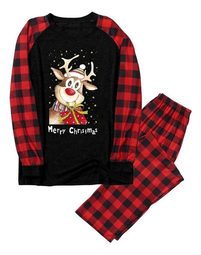 Conjunto De Pijama Navideño Familiar Para Papá, Mamá, Niño,