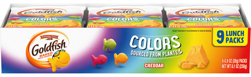 Goldfish Colors - Galletas Saladas De Colores Y Sabor A Ques