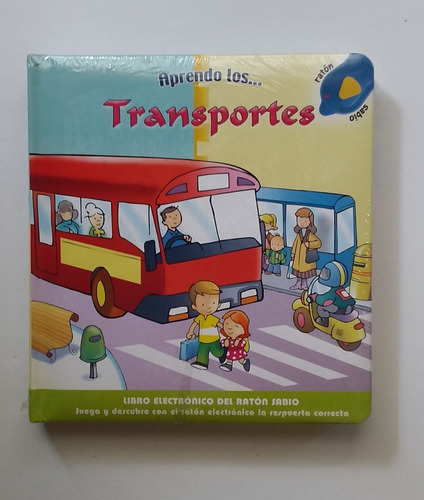 Libro Didáctico Aprendo Transportes Hoja Gruesa (sin Ratón)