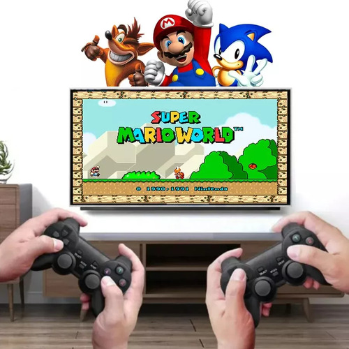 Nueva Versión Game Stick Mas De 40.000 Juegos Modelo 2025 Negro