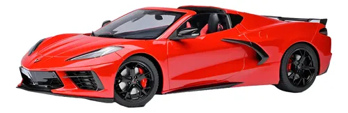 AUTOart 1/18 Corvette Stingray ハチハチ Autoart 1/18 Chevrolet Corvette C8 Stingray 2020 Vermelho