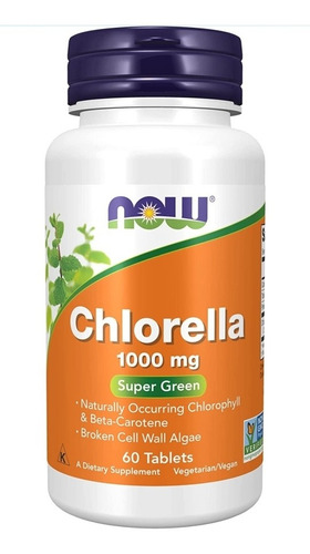 Chlorella Clorela Clorella 1000mg Americana Pura 