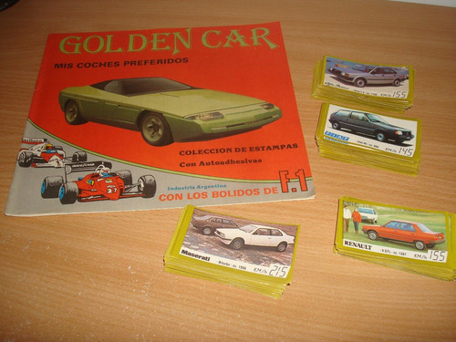 Figuritas Golden Cars Toycrom - Venta /canjee