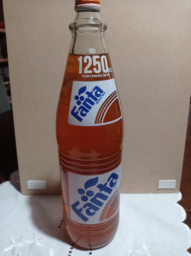 Bebida Fanta Sellada De 1.250 Cc De Colección 