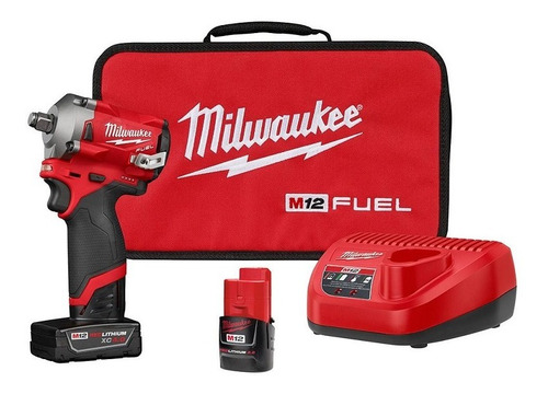 Llave Impacto 1/2 M12 4/2amp Fuel 2555-22 Milwaukee