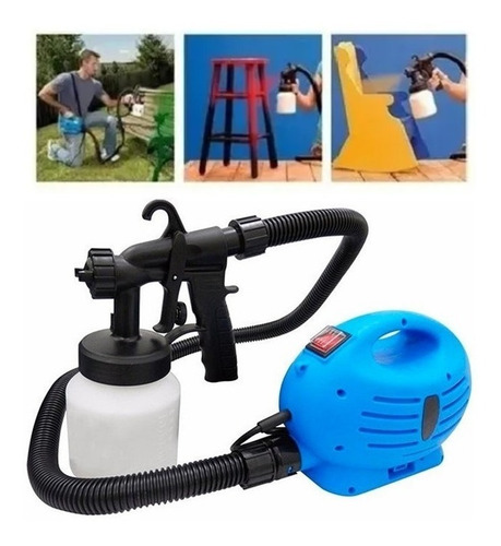 Imagen 3 de 7 de Pistola Pulverizador De Pintura 650w Konnen Paredes Jardines