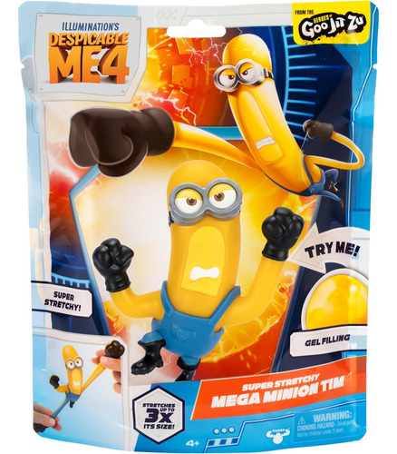 Figura Strech Minions Mi Villano Favorito 4 Mega Minion Tim