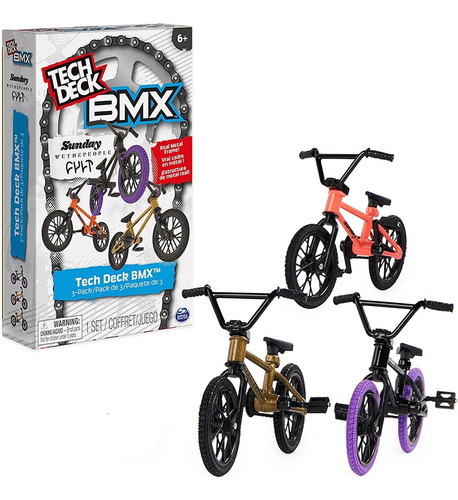 , Bmx Finger Bike 3pack, Mini Bmx Coleccionables Y Pers...