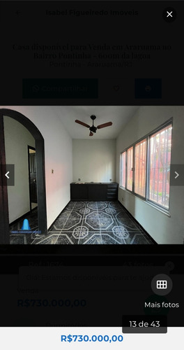 Casa Com 4 Dormitórios,sendo 2 Suítes,1 Com Hidromassagem.