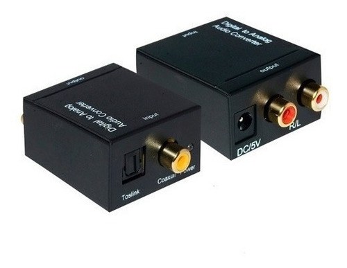 Conversor Audio Digital A Analógico Óptica Coaxial A Rca