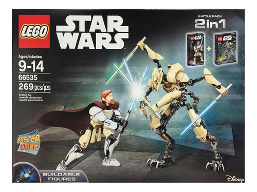 Lego Star Wars 66535 Obi-wan Kenobi Vs. General Grievous