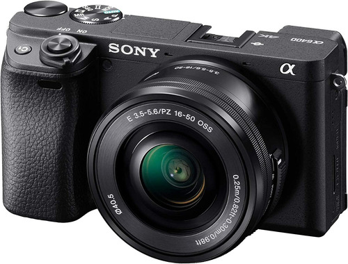  Sony Kit Alpha 6400 + Lente Selp 16-50mm Ilce-6400l 