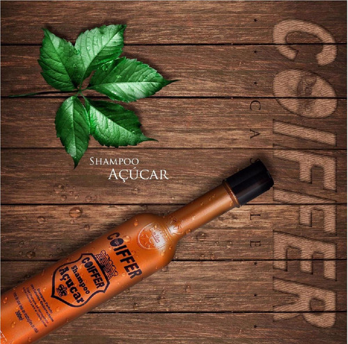 Shampoo Coiffer Açúcar 300ml - Reparo Profundo Para Cabelos