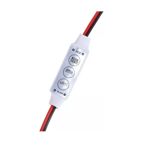 Controlador Atenuador Dimmer Cinta Led 1 Color 12 A 24v