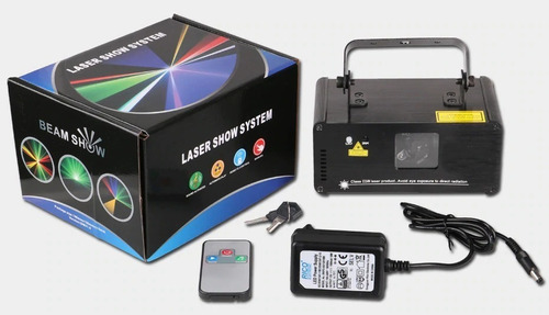 Proyector Laser Color Rgb 400 Mw Para Eventos Dj Discoteca