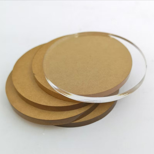 Circulo Acrílico Transparente 50 Cm Grosor 9 Mm
