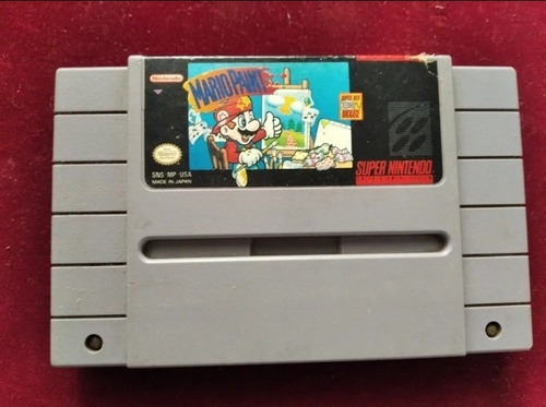 Mario Paint ( Juego Super Nintendo Snes ) 10v   (1)_\(^o^)/_